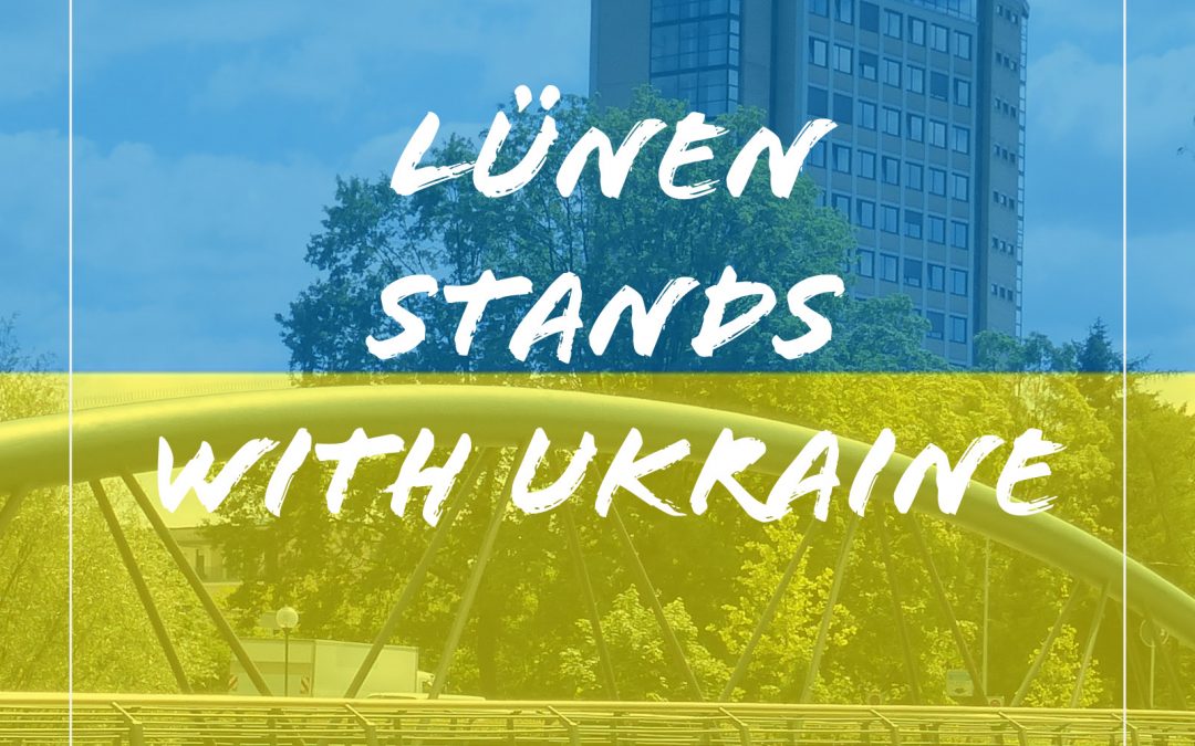 Lünen zeigt sich solidarisch mit der Ukraine