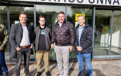 Teilnahme der Jusos an der Mahnwache am Kreishaus