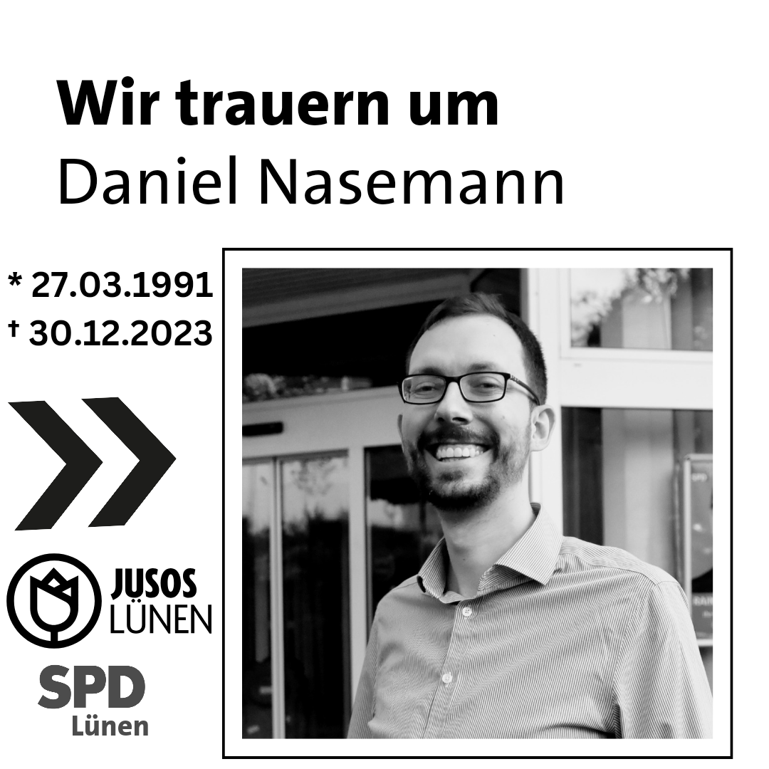 Daniel Nasemann ein Nachruf SPD Lünen